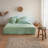 100% French Linen Fitted Sheet with Pillowcases 3 Pieces Set (Multiple Sizes & Colours)-99323502-99323503