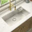 Ruvati Glass Rinser and Sink Combo 30-inch Undermount Stainless Steel Rounded Corners Kitchen Sink