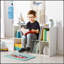 Bibliothèque pour 6 enfants avec coin lecture et coussin, rangement polyvalent pour chambre à coucher, salon