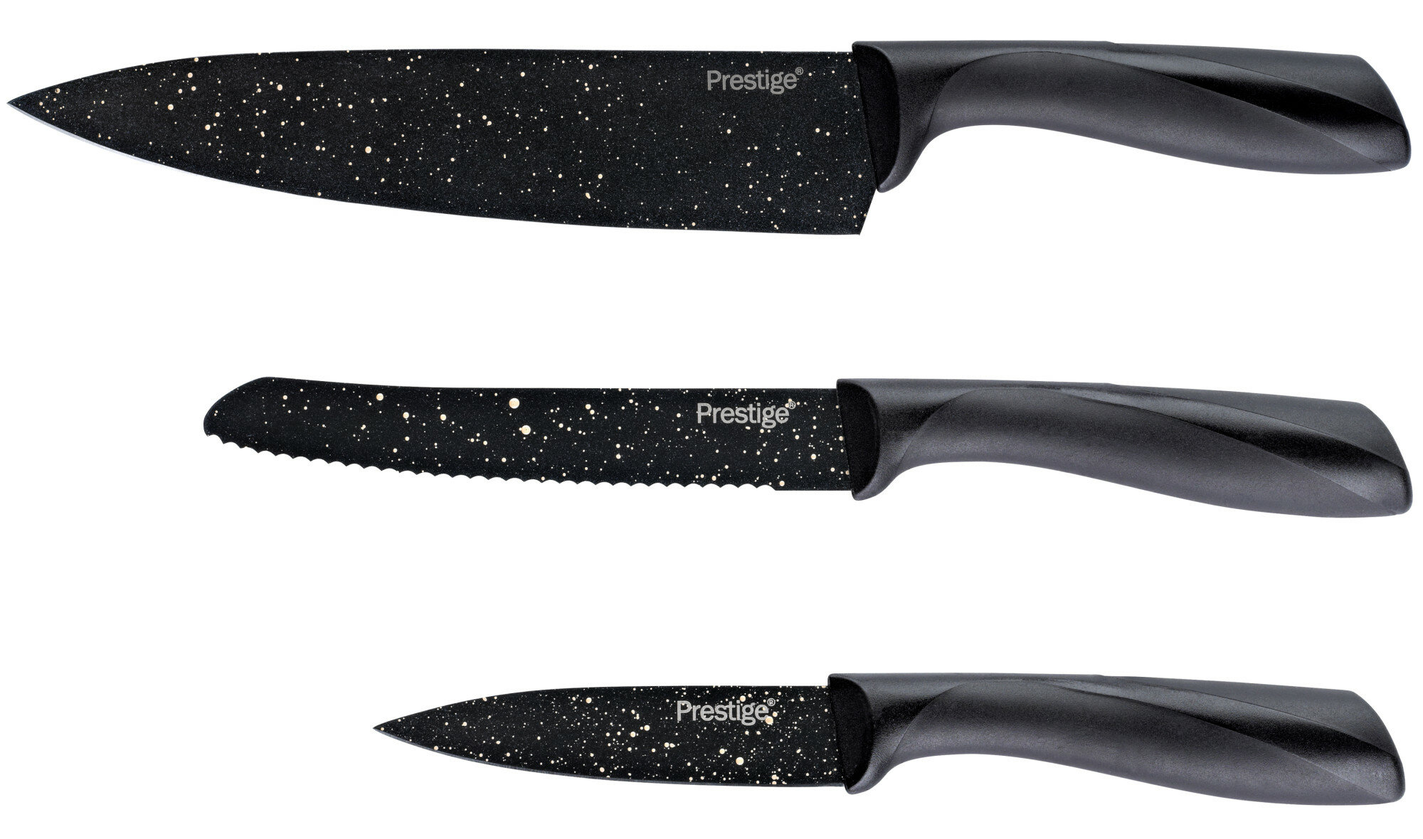 PurpleChef 10 Piece Stainless Steel Assorted Knife Set & Reviews