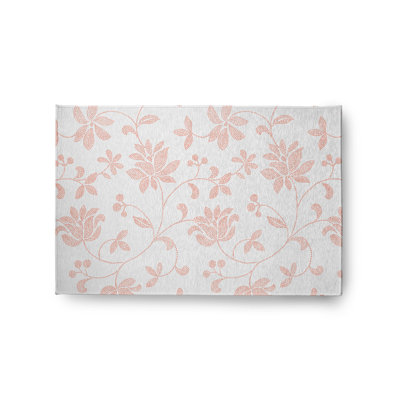 Chenille Floral Indoor Rug
