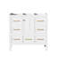 Armoire de rangement de salle de bain à cadre en bois, armoire autoportante avec tiroirs et portes à fermeture douce-539344923