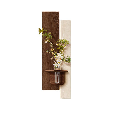 Pièce décorative murale en grès rétro vert Feng Shui