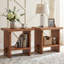 59.99cm W Solid Wood Bedside Table-834623276