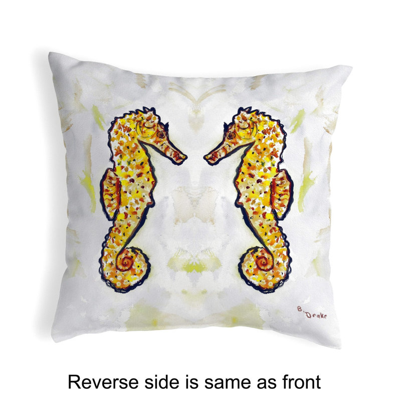  Coussin lombaire intérieur / extérieur Sea Horses