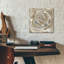  «Silver & Gold 2» par Alicia Ludwig, art mural en verre acrylique-308319671