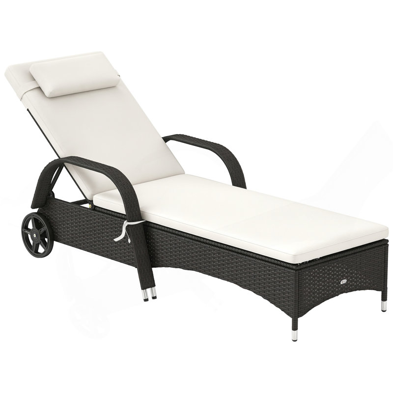 Chaise longue Outsunny