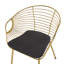 Bonneau 46cm H Upholstered Ladder Back Armchair-921728851