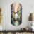 Whimsical Stream - Cylinder Shape Decorative Beige Mountains Wall Clock-105569255