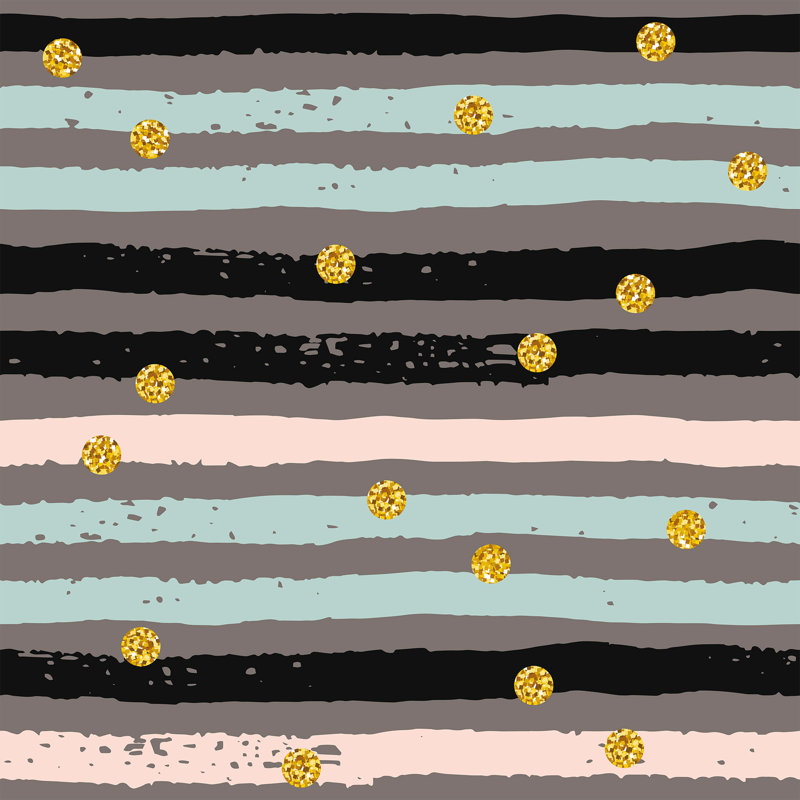 Panneau de papier peint adhésif Keisler Teens, L 126 po x l 24 po