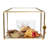 Ieremia Glass Card Box or Gift Display Box with Heart Lock