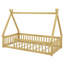 Tent-Shaped Teepee Bed With Safety Rails-731466962