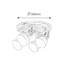 Vitrolles Ceiling Spotlight
