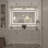 Molly Black Metal Framed LED Front Light and Backlit Anti-Fog Wall Bathroom/ Vanity Mirror-465619242-465619285