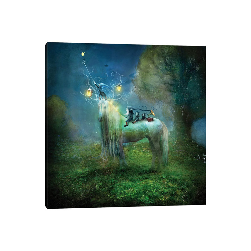 April by Alexander Jansson - Wrapped Canvas Print, 93.98 cm H x 93.98 cm W x 1.91 cm D