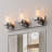 Cleofas 3-Light Bathroom Vanity Light Fixture with Clear Glass Shade-827349464