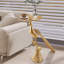 Table d'appoint Figurine Peacock Art Deco Gold