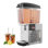 Distributeur de boissons commercial en acier inoxydable 18L, 150W avec compresseur, machine à jus et à cocktail pour bar, restaurant, fête et maison