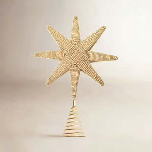 Beaded 12 Tree Topper