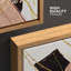 «Wonderful Abstract Brown Shapes Illustration», impression sur toile encadrée-108345478-108345482