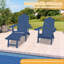Chaise Adirondack, chaise d'appoint pour l'extérieur