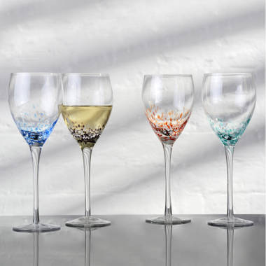 MARTHA STEWART 4-Piece 20 oz. Red Wine Glass Set 985118488M - The Home Depot