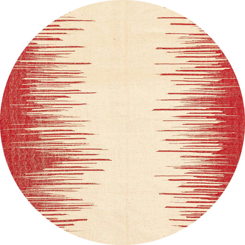 Abstract Indoor Rug, Round 8'