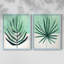 Verging Palm III - reproduction encadrée de qualité supérieure - prête à être accrochée - aucun clou requis - aucun clou requis-1462998585-1462998587