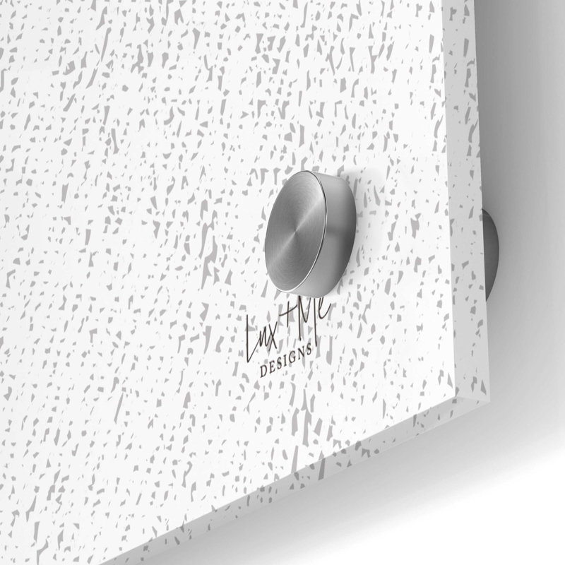 «Office Sweet Office» par Lux + Me, art mural en verre acrylique, H 36 po x l 24 po x P 0,2 po