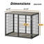 Meuble cage pour chien Barney-1692921968