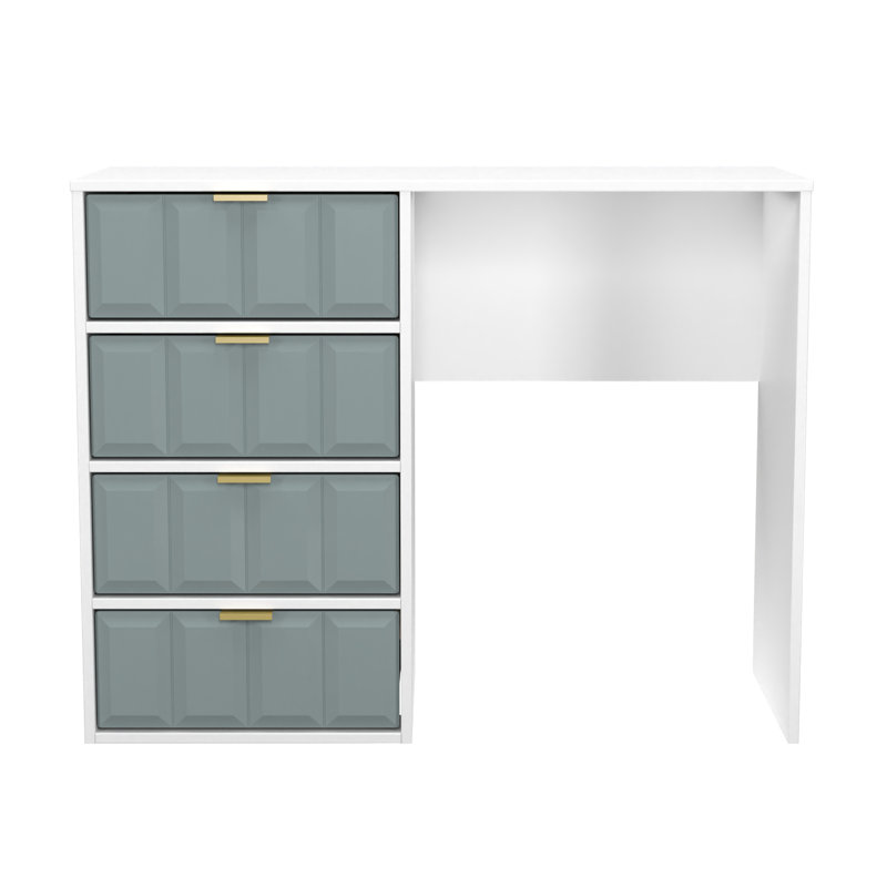 Allem Dressing Table, Duck/White