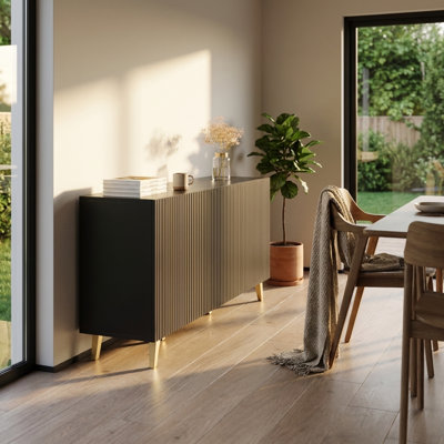 Blenda 60.2" Sideboard with Matte Finish