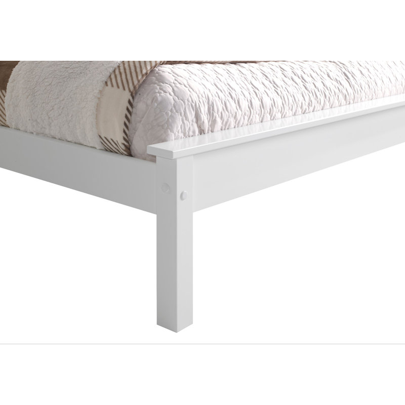 Stockdale Bed, Small Double (4'), White