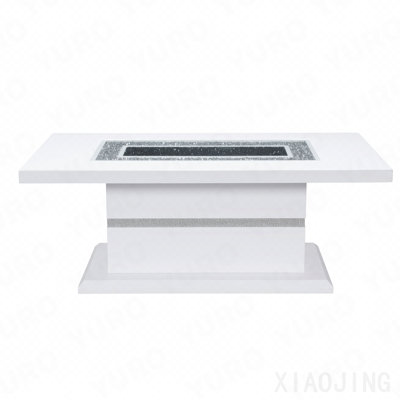 Table basse blanche
