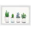 White Planters - Single Picture Frame Painting-2066144573