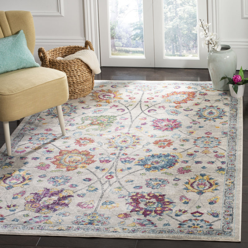 Gonzales Oriental Hand Woven Area Rug, Rectangle 122 x 183 cm