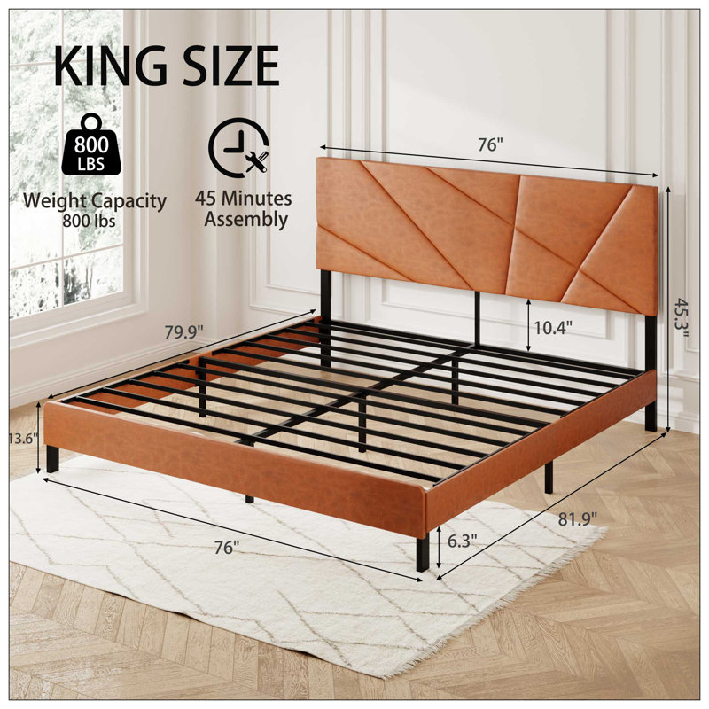 Lit pour chambre à coucher, Très grand