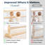 Miroir Guidewill® de qualité commerciale avec barre Montessori