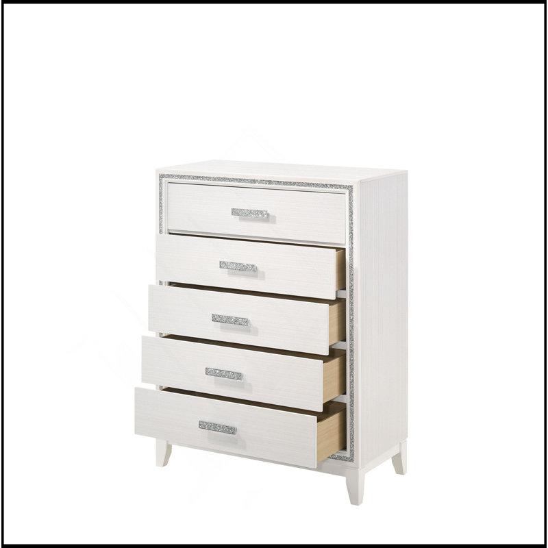 Commode blanche Haiden, Blanc