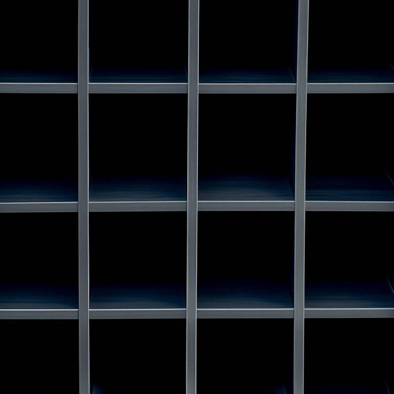 Buffet modulaire, Noir - 32 bouteilles