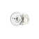 Passage Diamond Crystal Knob with Regular Rose