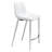 Upholstered Counter Stool with Metal Frame-1943868855-1943715595