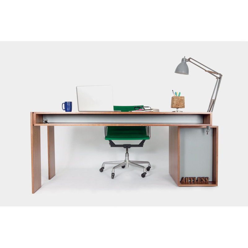 Executive Desk, Battleship Gray