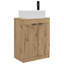 Single Bathroom Vanity with Ceramic Basin-552806762