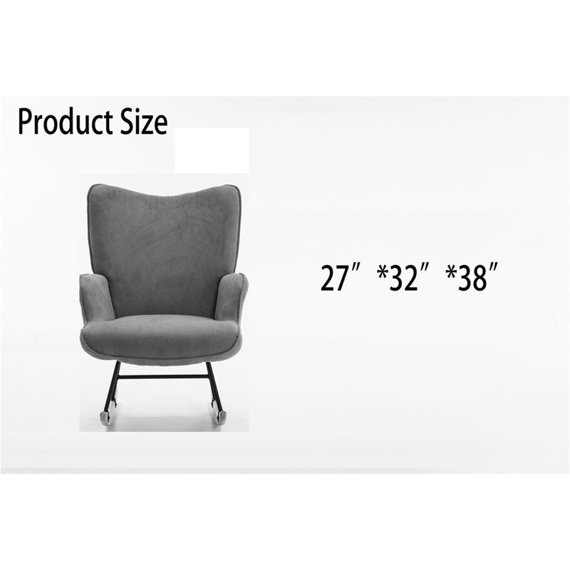 Chaise berçante Kandys