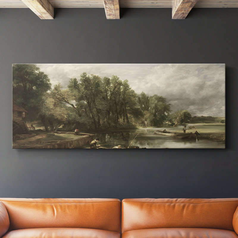 Série paysage - DCCXLI- Toile tendue avec châssis - Prêt à accrocher