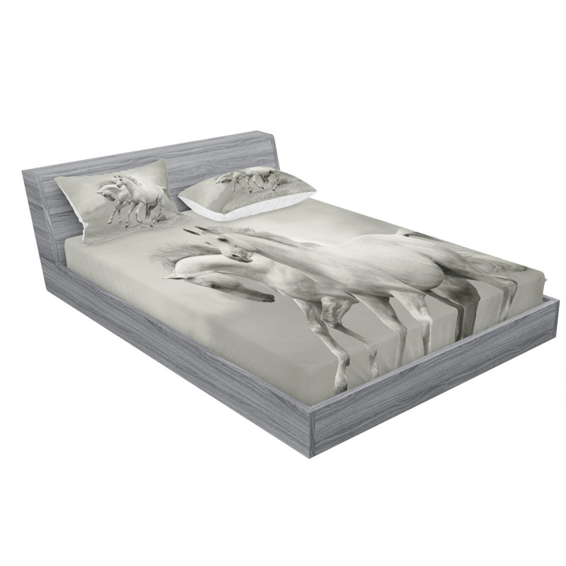 Microfiber Sheet Set, Full Sheet Set with Fitted Sheet