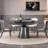Elegant Minimalist Marble Round Dining Table