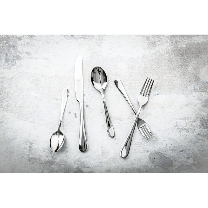 Natura 20 - Piece Stainless Steel Flatware Set - Service for 4, Silver