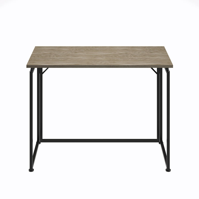 Pennylane Metal Base Writing Desk, Grey/Black